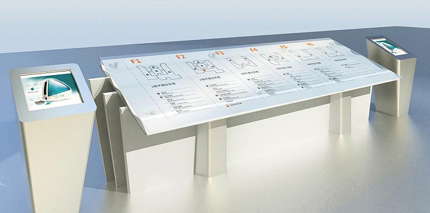 桌面式導視牌設計